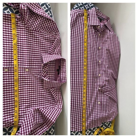 Banana Republic Men Plaid Slim fit shirt - Picture 4 of 8